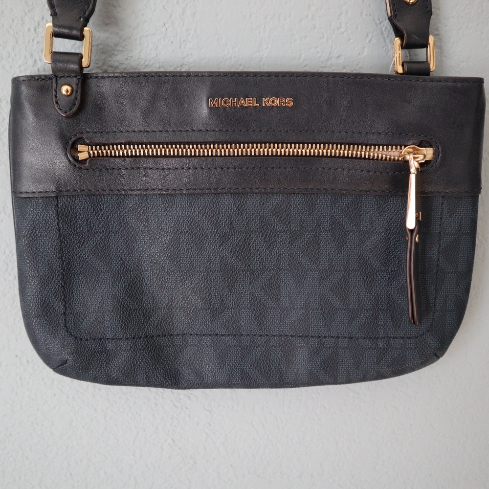 NWOT Michael Kors Small Navy Blue Crossbody Bag